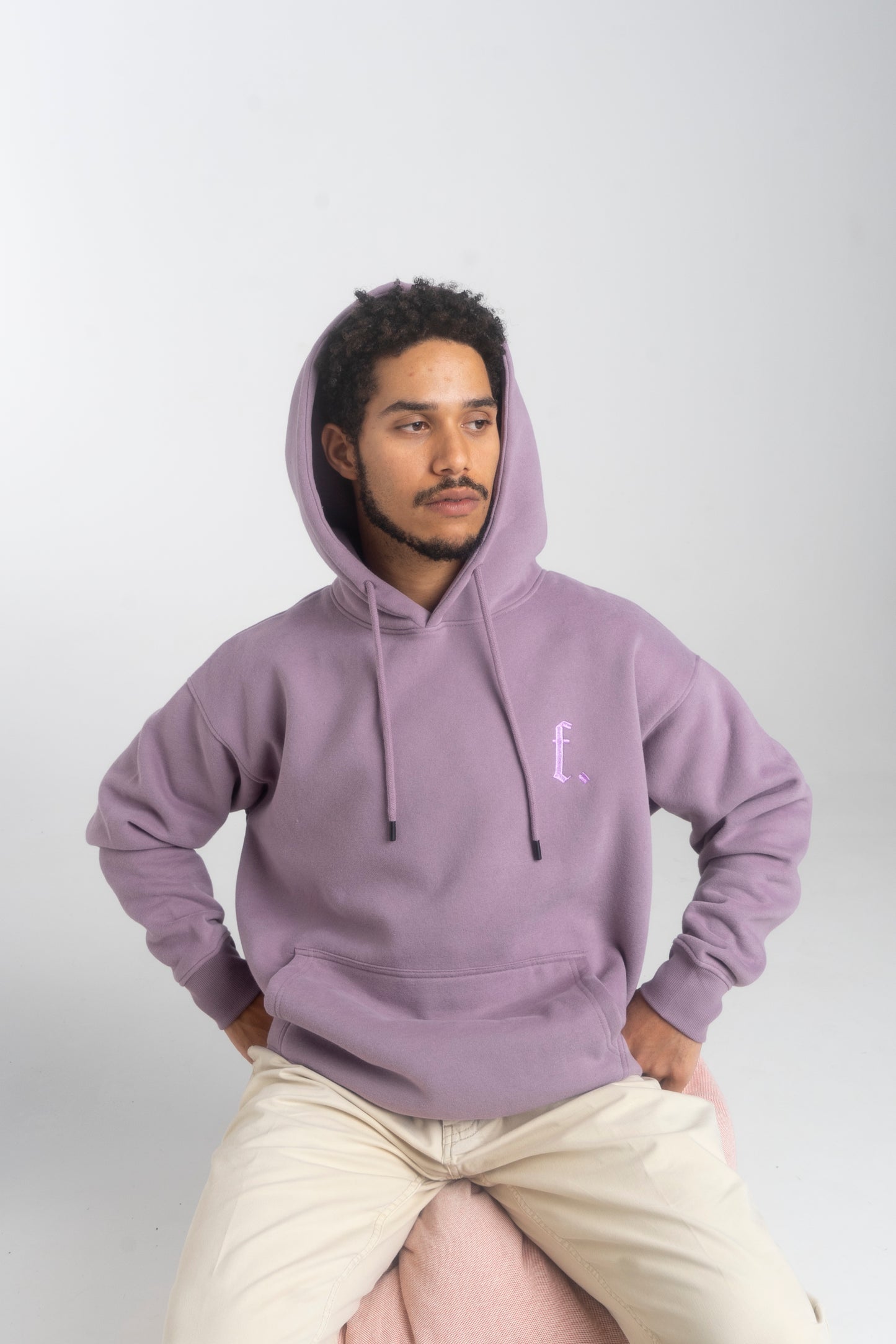 F Logo Hoodie